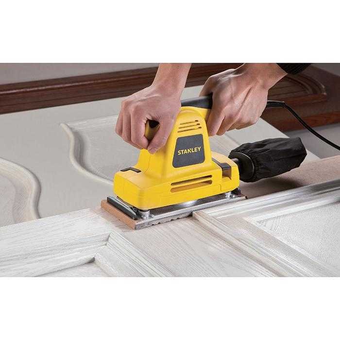 STANLEY SSS310 ORBITAL SANDER 310WATT 1/2 SHEET - Image 6