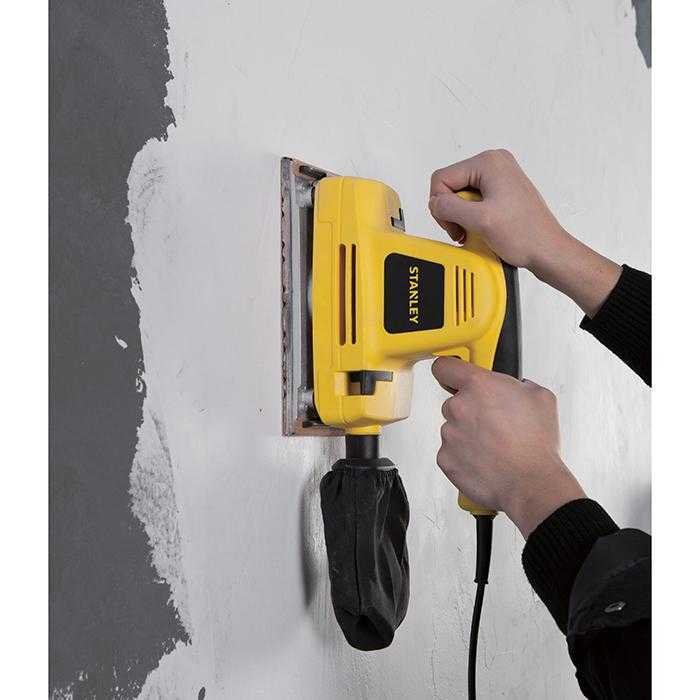 STANLEY SSS310 ORBITAL SANDER 310WATT 1/2 SHEET - Image 5
