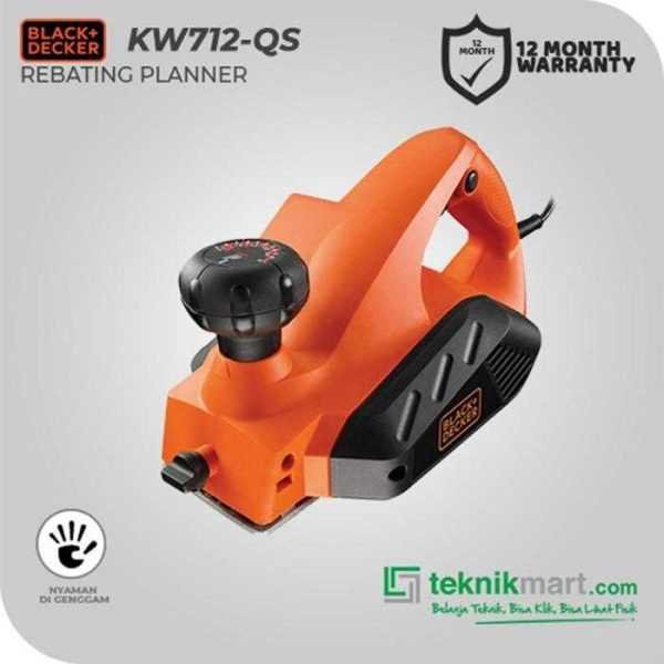 BLACK AND DECKER KW712 REBATING PLANNER 650WATT