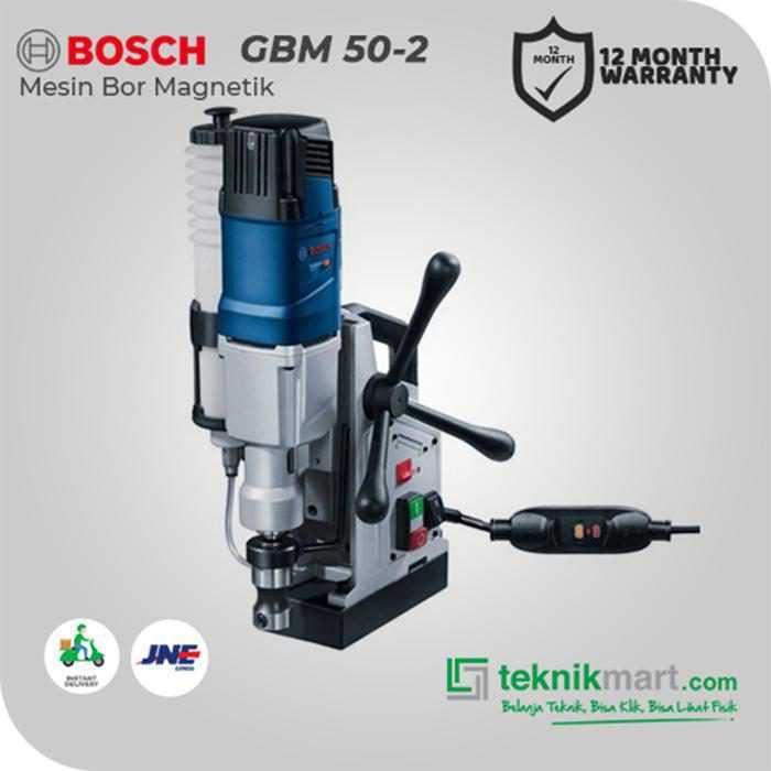BOSCH GBM 50-2 MAGNETIC DRILL 1200WATT 50-250/100-510RPM - Image 3