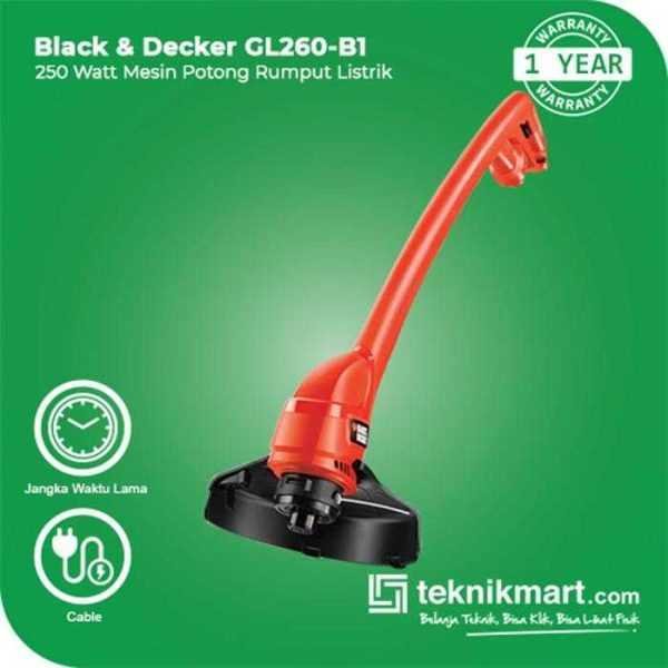 BLACK AND DECKER GL260 STRING TRIMMER 250 WATT