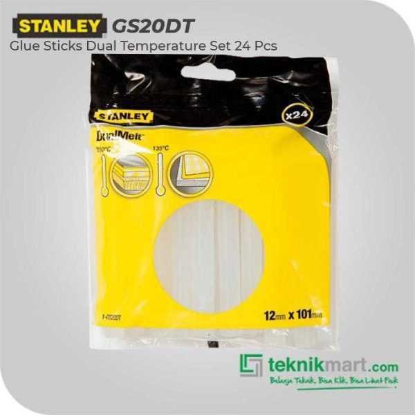 STANLEY GS20DT GLUE STICKS DUAL TEMPERATURE 7/6"X4" (24 PCS)
