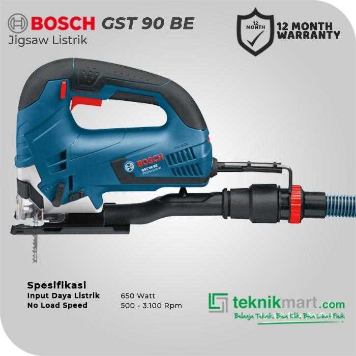 BOSCH GST 90 BE JIGSAW 650WATT 500-3100SPM - Image 2