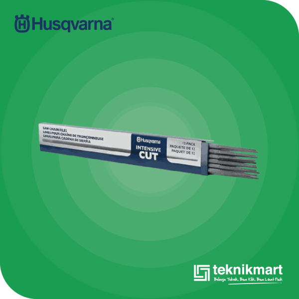 HUSQVARNA FILE ROUND 4,0MM 12-PACK INTENSIVE CUT