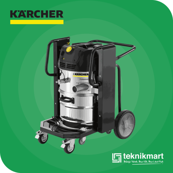 KARCHER IVC 60/24-2 AP INDUSTRIAL VACUUM CLEANER (INCL.KIT LIQUID SWARF 9.989-657.0, REDUCER 9.989-690.0 & REDUCER 9.981-231.0)