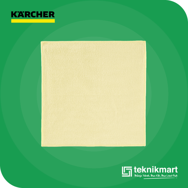 KARCHER PREMIUM MICROFIBER CLOTH YELLOW