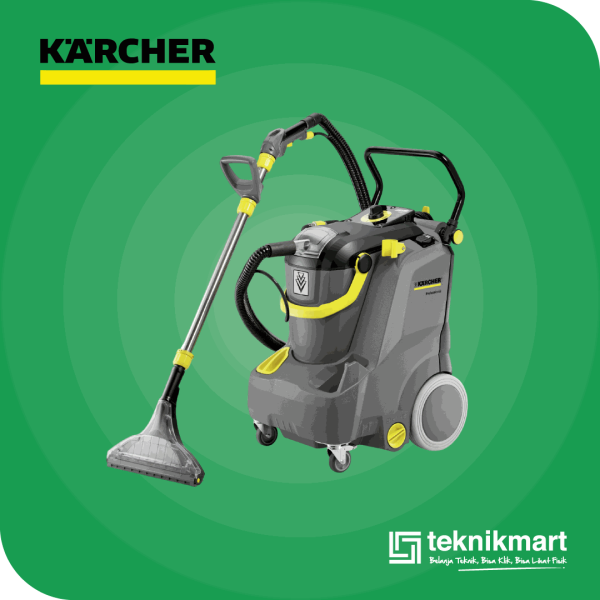 KARCHER PUZZI 30/4 *EU SPRAY-EXTRACTION CLEANER + FLEXIBLE FLOOR NOZLE 350MM