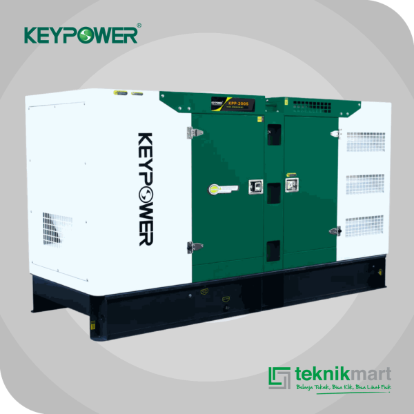 KEYPOWER KPC-200S CUMMINS SILENT DIESEL GENSET 220KVA 3PHASE