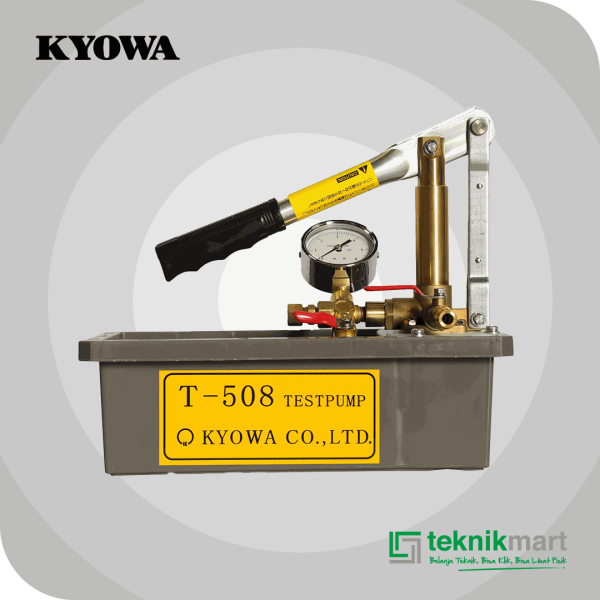 KYOWA T-508 TEST PUMP & TESTER MANUAL 50 KG