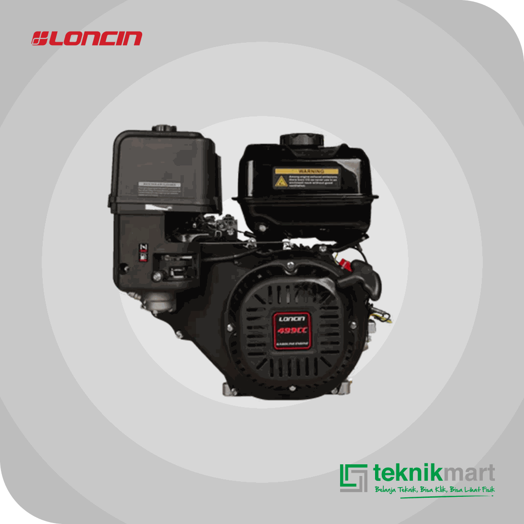 LONCIN G 500 F BLACK EDITION RECOIL GASOLINE ENGINE 499CC 17HP