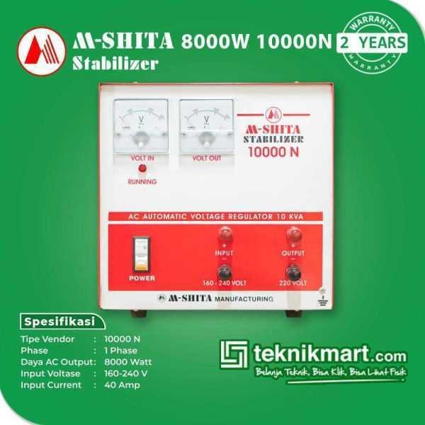 M-SHITA N.10.000 STABILIZER 10 KVA 1PHASE