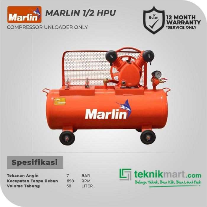 MARLIN COMPRESSOR 1/2 HP UNLOADING