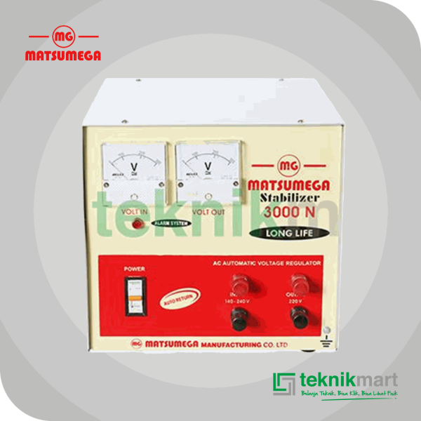 MATSUMEGA N.3000 STABILIZER 3 KVA 1PHASE