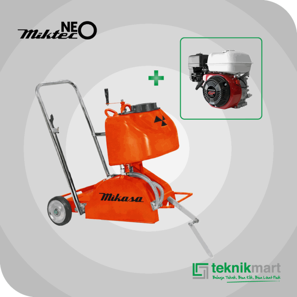 NEO MIKTEC NCC 04 CONCRETE CUTTER DENGAN HONDA GP 160 W/O BLADE 14"