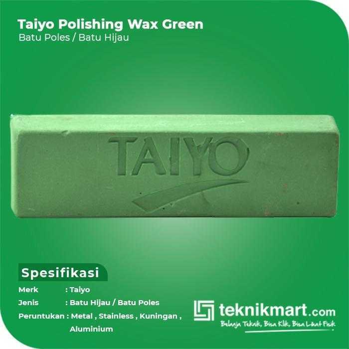 TAIYO POLISHING WAX GREEN 0,5KG - Image 2