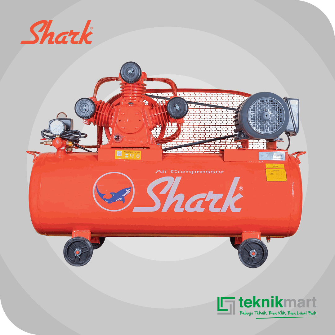 SHARK LWPM 6502 COMPRESSOR 2 HPP DENGAN MOTOR FETCH