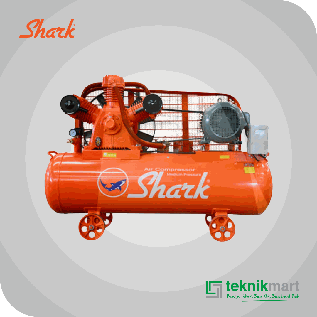 SHARK MWPM 1010 MEDIUM COMPRESSOR 10 HPP DENGAN MOTOR