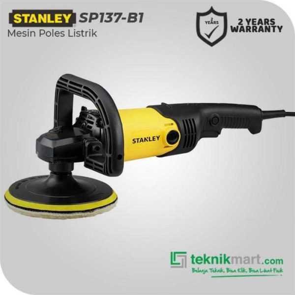 STANLEY SP137 ANGLE POLISHER 1300W 180MM