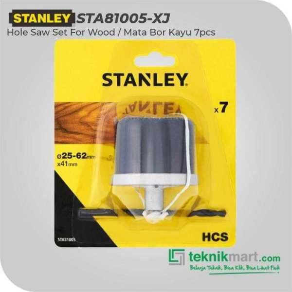 STANLEY STA81005-XJ BI-METAL HOLE SAW HCS FOR METAL SET (25/32/38/45/50/56/62 MM)