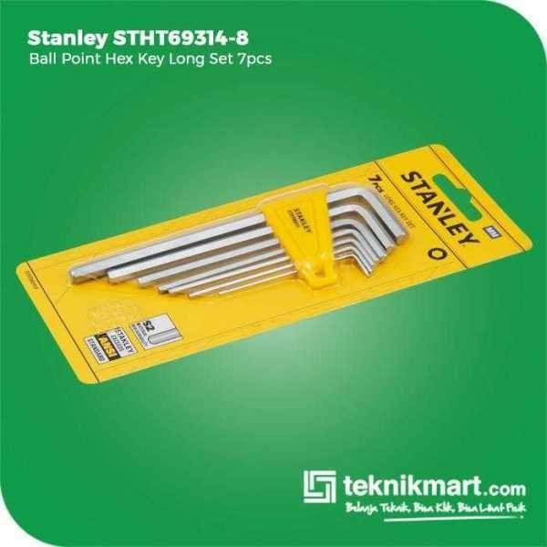 STANLEY STHT69314-8 BALL POINT HEX KEY SET 7PCS (LONG SPHERICAL)
