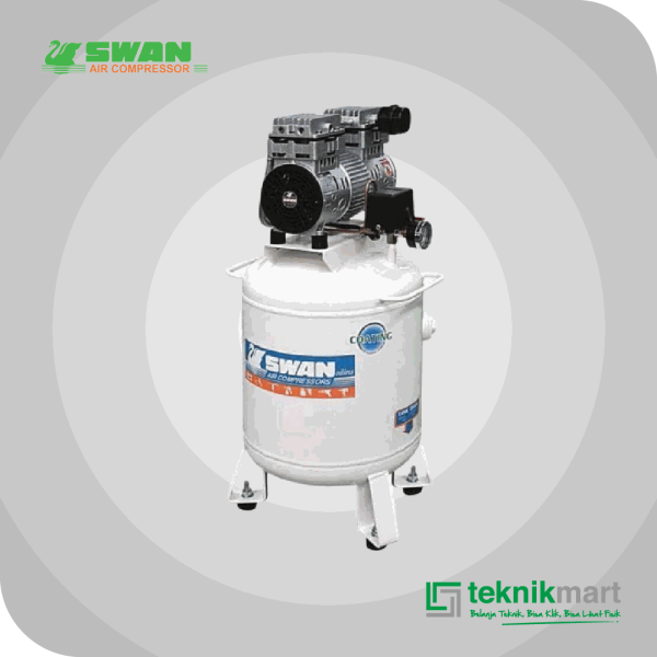 SWAN DRS 210-30L COMPRESSOR OIL FREE 1 HP