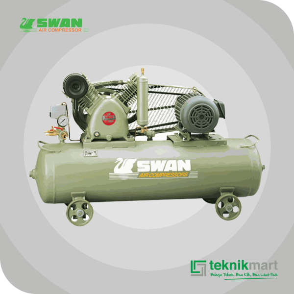 SWAN HVPM 203 COMPRESSOR 3 HPP HIGH PRESSURE DENGAN MOTOR