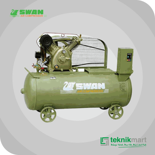 SWAN HVU205N COMPRESSOR 5HP DUAL SYSTEM, AUTO & SEMI AUTO SYSTEM 237L 16BAR 3.7KW