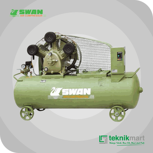 SWAN SWU310N COMPRESSOR 10HP DUAL SYSTEM, AUTO & SEMI AUTO SYSTEM 300L 8BAR 7.5KW