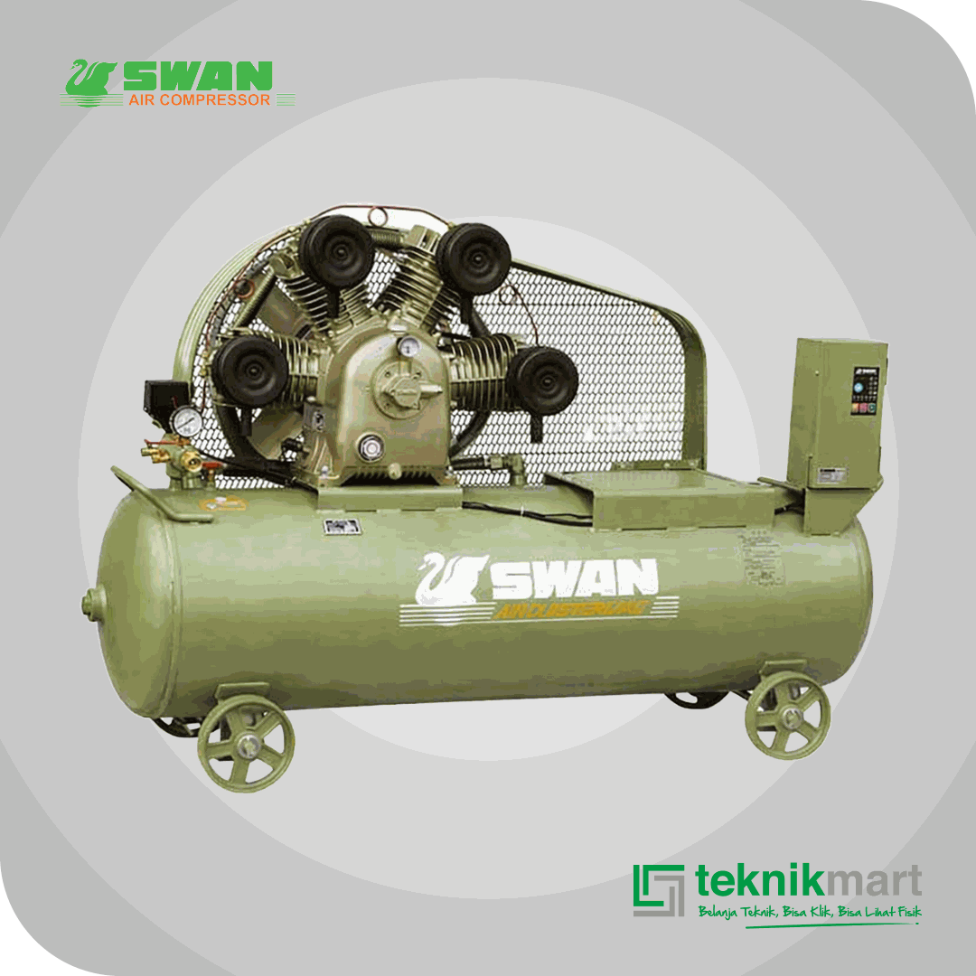 SWAN SWU415N COMPRESSOR 15HP DUAL SYSTEM, AUTO & SEMI AUTO SYSTEM 300L 8BAR 11KW