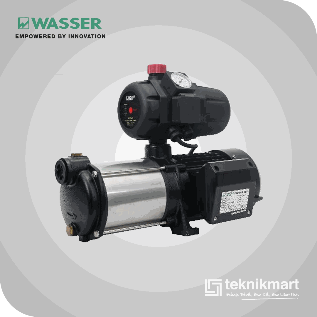 WASSER PBMH 60-4 BOOSTER PUMP 1" 4.0A CAP.60LPM