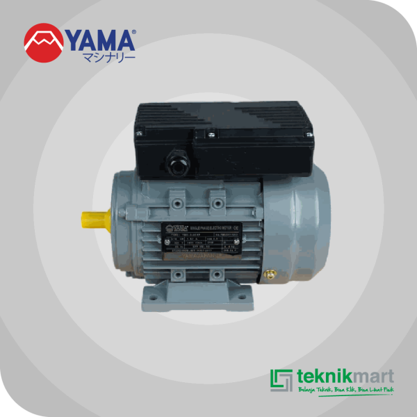 YAMA ELECTRO MOTOR 1/4HP 1P 4P (0,18KW) C/W CIRCUIT BREAKER
