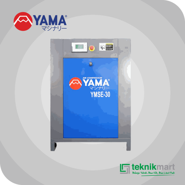 YAMA YMSE-30 30HP/22KW CAP. 3.4 M3/MIN SCREW COMPRESSOR