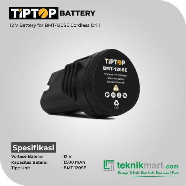 TIP TOP BATTERY 12V FOR BMT-120SE