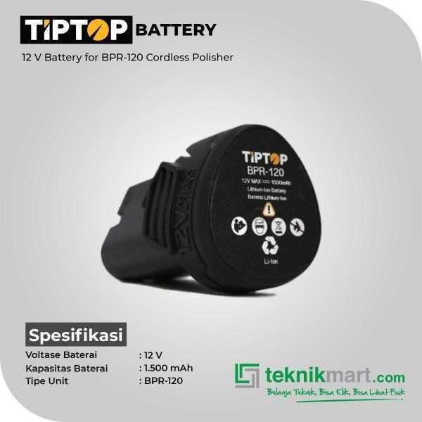 TIP TOP BATTERY 12V FOR BPR-120