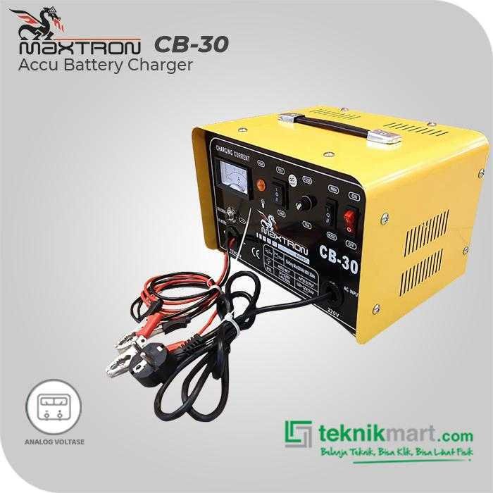 MAXTRON CB-30 BATTERY CHARGER 30A 12/24VOLT