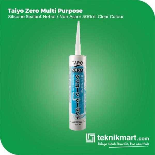 TAIYO MP ZERO SILICONE SEALANT NETRAL CLEAR COLOUR 300ML