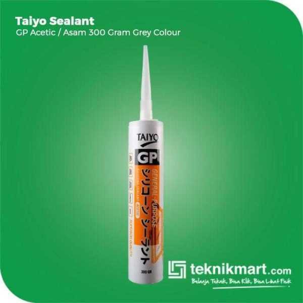 TAIYO GP SEALANT ACETIC / ASAM GREY COLOUR 300 GRAM