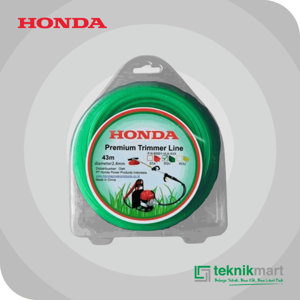 HONDA SQUARE TRIMMER LINE 2.4MM×43M FOR UMR 435