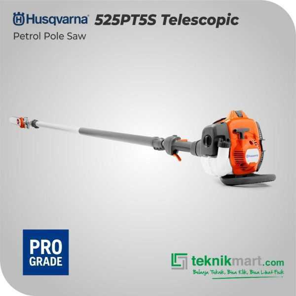 HUSQVARNA 525PT5S POLE SAW TELESCOPIC