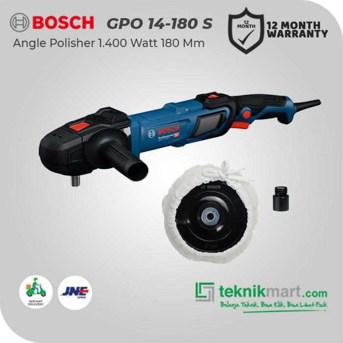 BOSCH GPO 14-180 S ANGLE POLISHER 1400WATT 180MM - Image 3