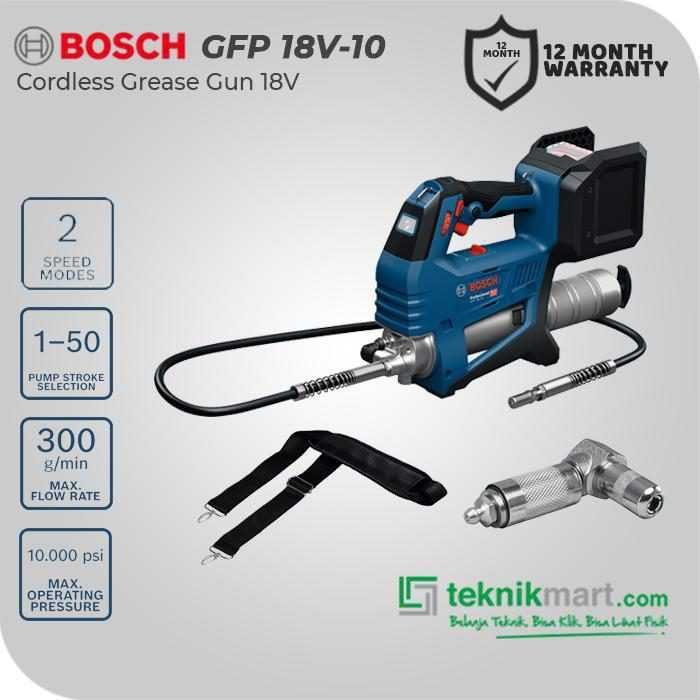 BOSCH GFP 18V-10 CORDLESS GREASE GUN 18VOLT (UNIT ONLY)