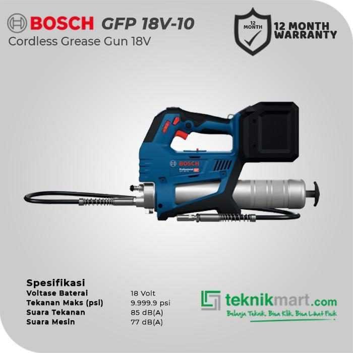 BOSCH GFP 18V-10 CORDLESS GREASE GUN 18VOLT (UNIT ONLY) - Image 2