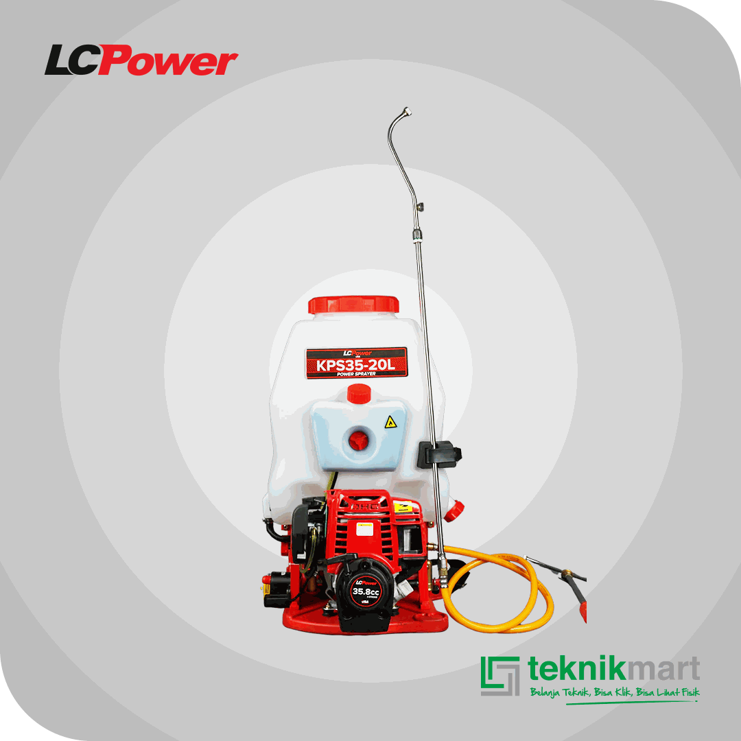 LCP KPS35-20L GASOLINE KNAPSACK POWER SPRAYER 4TAK 20L 35,8CC