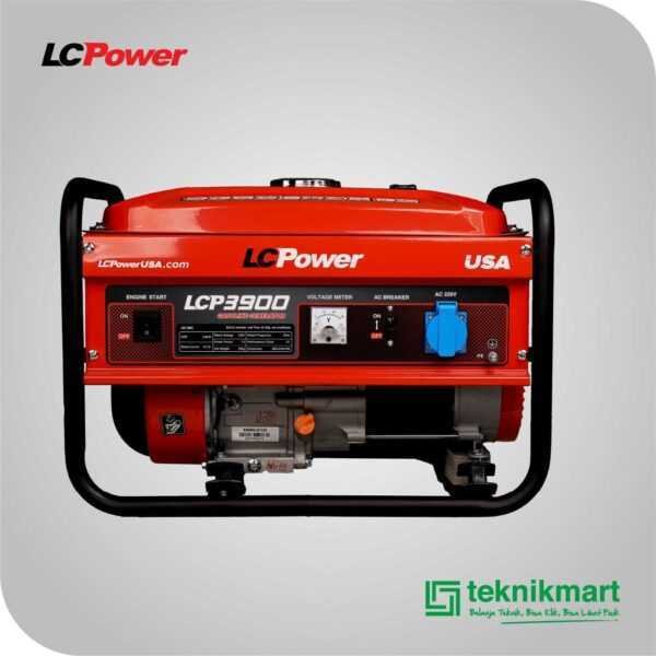 LCP 3900 GASOLINE RECOIL STATER GENSET 2,8 KW 3HP FORCE AIR COOLING & ANALOG METER