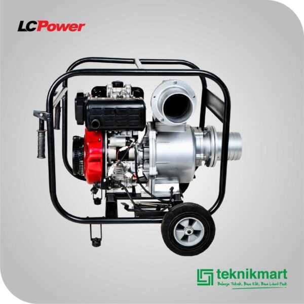 LCP OSIRIS D 10 E ELECTRIC STATER DIESEL WATER PUMP 6" W/VORTEX D 192 E 10HP, INCLUDE WHEELS
