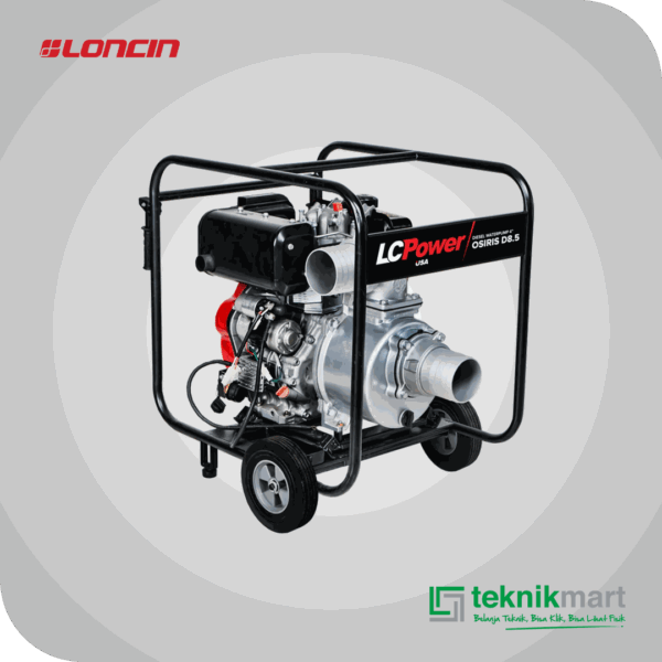 LCP OSIRIS D 8,5 E ELECTRIC STATER DIESEL WATER PUMP 4" W/VORTEX D 186 E 8,5HP, INCLUDE WHEELS