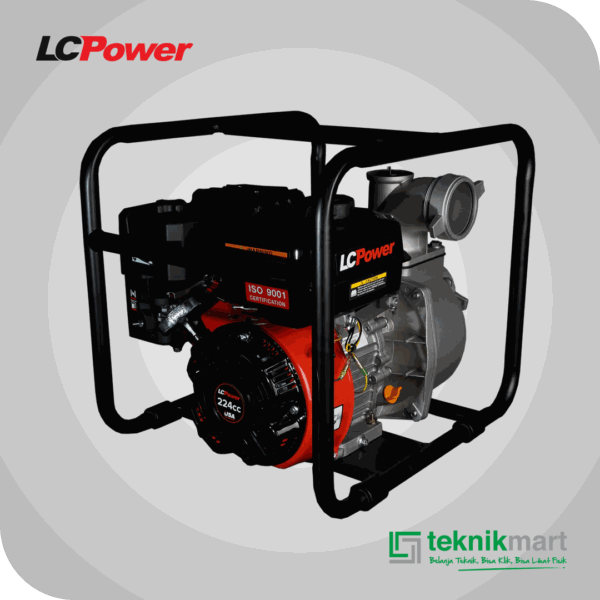 LCP OSIRIS G 7,5 RECOIL GASOLINE WATER PUMP 3" W/VORTEX G 225 7,5HP