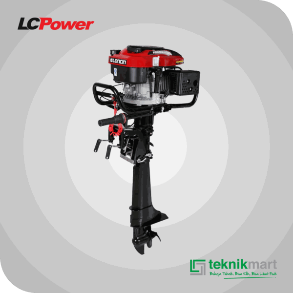 LCP PIRANHA OUTBOARD W/VERTICAL ENGINE LC1P70FA 6,5HP 196CC