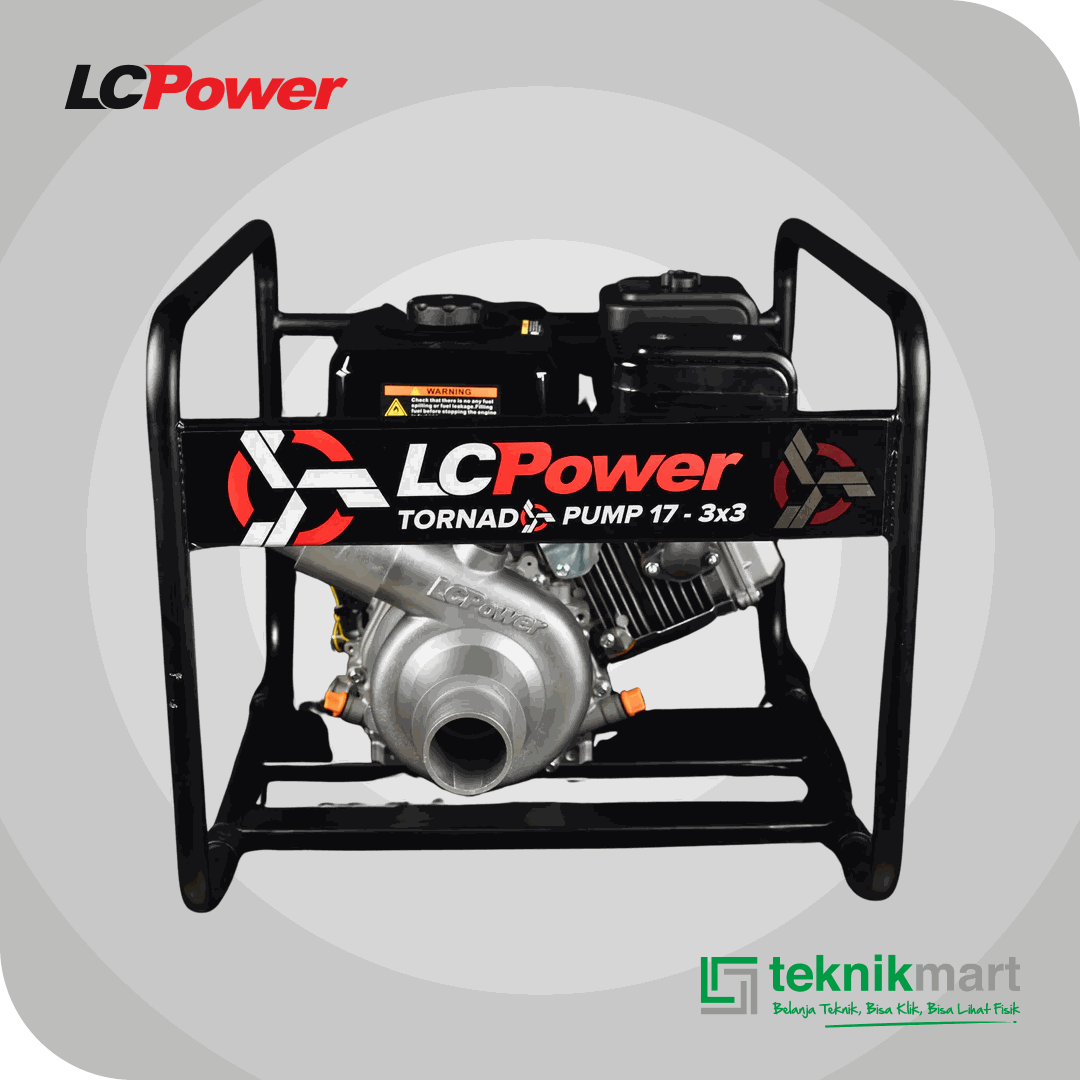 LCP TORNADO PUMP 3" W/GASOLINE ENGINE G 500 17HP