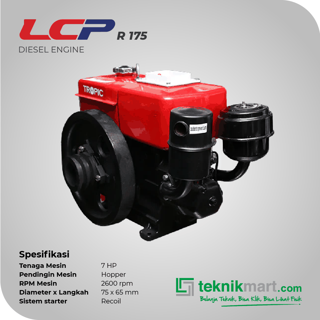 LCP R175B HOPPER DIESEL 7HP - Image 3
